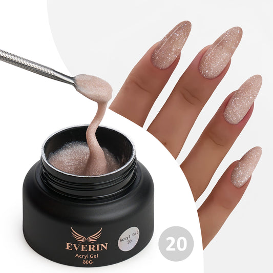 Acryl Gel Everin 30Gr- Shimmer 20 - Everin