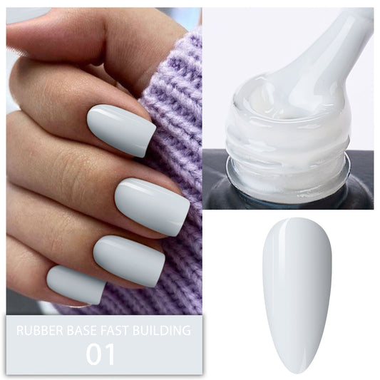 Baza Rubber Everin 15Ml- Fast Building 01 Alb Laptos - Brfb-01