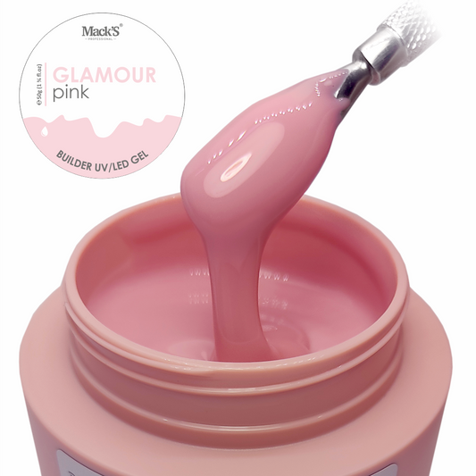 Gel Constructie Glamour Pink 50Ml Macks - Everin