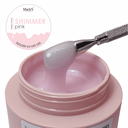 Gel Constructie Shimmer Pink 50Ml Macks - Shp50-Mks