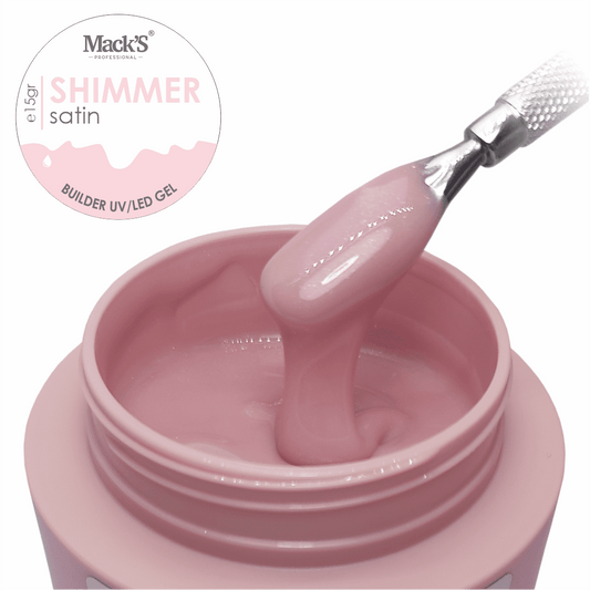 Gel Constructie Shimmer Satin 15Ml Macks - Ssp15-Mks