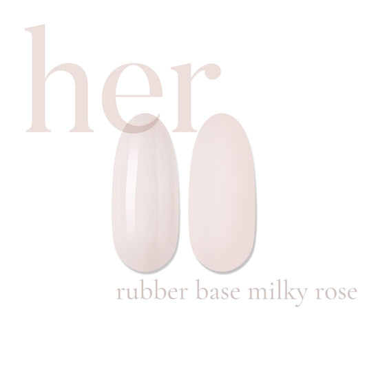 Her Rubber Base Milky Rose - Everin