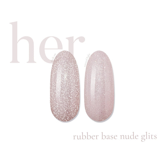 Her Rubber Base Nude Glits - Everin