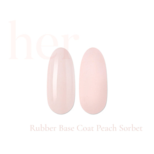Her Rubber Base Peach Sorbet - Everin