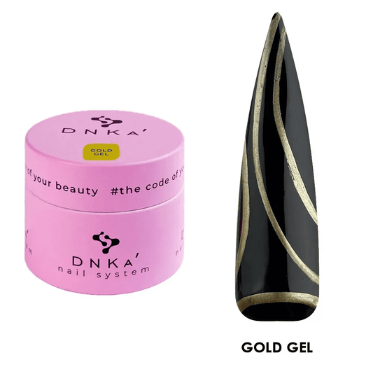 Metallic Gold Gel Dnka - Everin