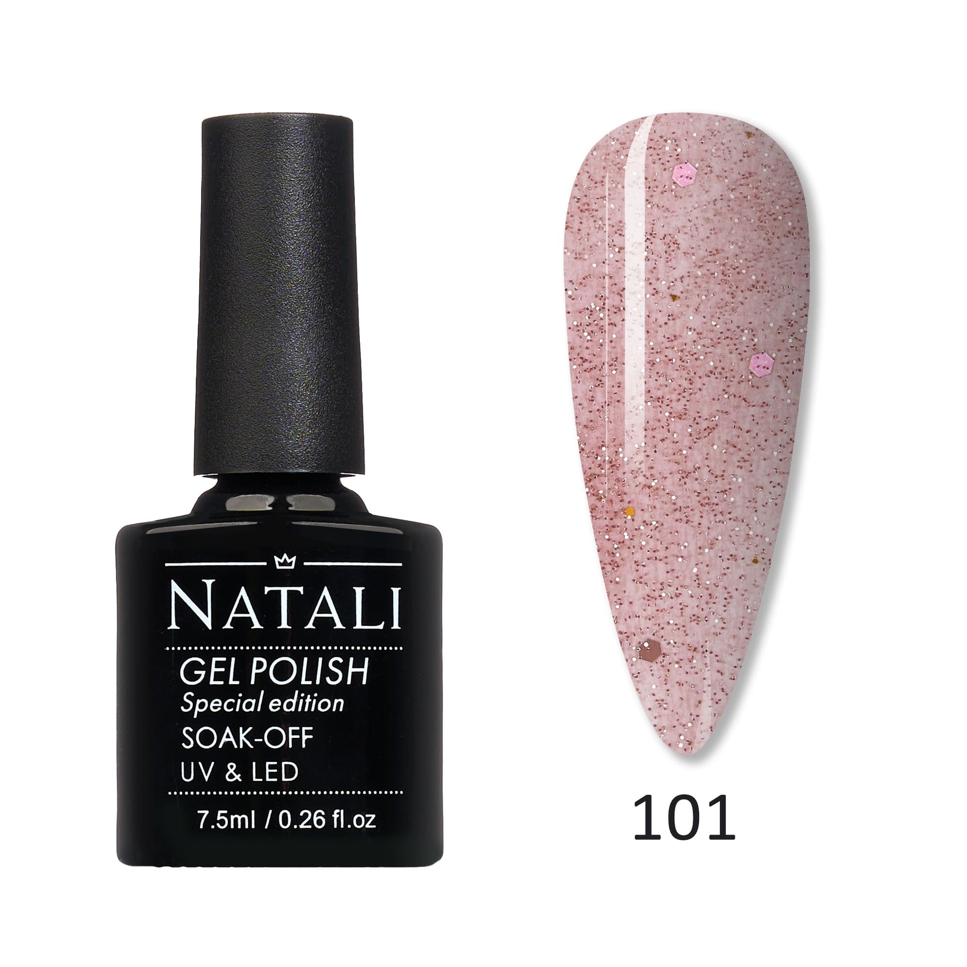 Oja Semipermanenta Natali Special Edition- 101 Gama Noua - Nsgm-101
