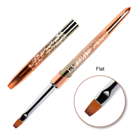Pensula Pentru Gel Varf Drept Nr.6 Everin Llp-6 - Llp-6