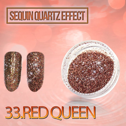 Sclipici Holographic- Red Queen 33 - Rq-33