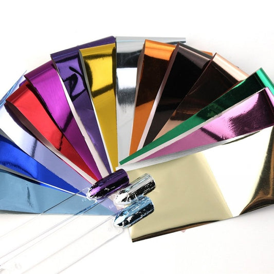 Set 14 Folii De Transfer Culori Diferite 4 X 20Cm. - Ft-S14