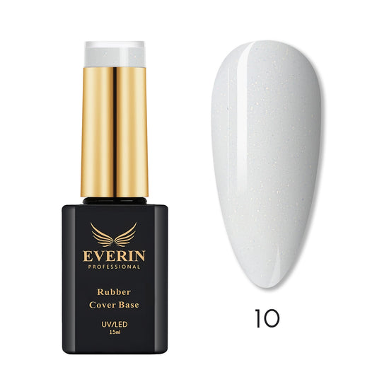 Shimmer Rubber Base Everin 15Ml- 10 - Srb-10
