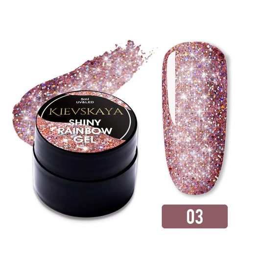 Shiny Rainbow Color Gel Kievskaya- 03 - Everin