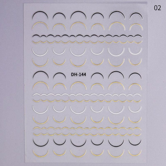 Sticker Decor Unghii Dh-144 - Dh-144