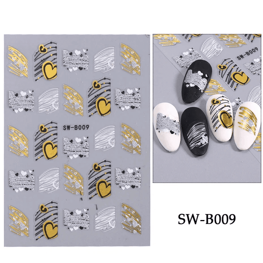 Sticker Decor Unghii Sw-B009 - Sw-B004 - Everin
