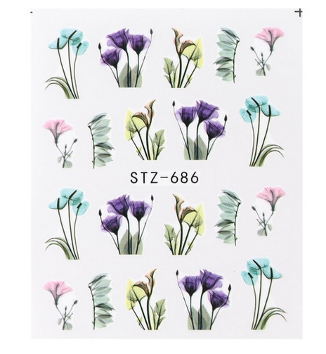Tatuaj Decor Unghii Stz-686 - Stz686