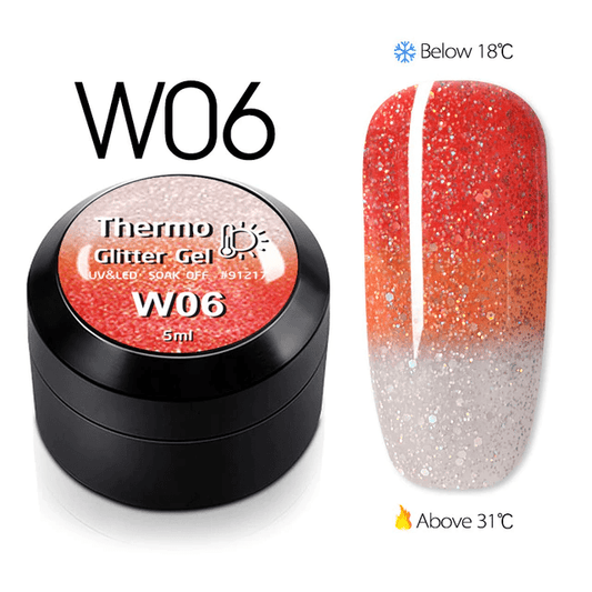 Thermo Glitter Color Gel W06 - W06