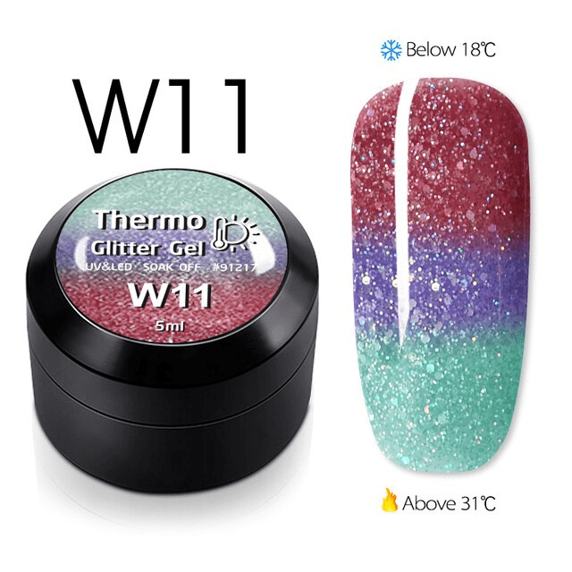 Thermo Glitter Color Gel W11 - W11