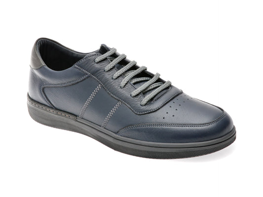 Pantofi sport BITE THE BULLET bleumarin, 3421, din piele naturala