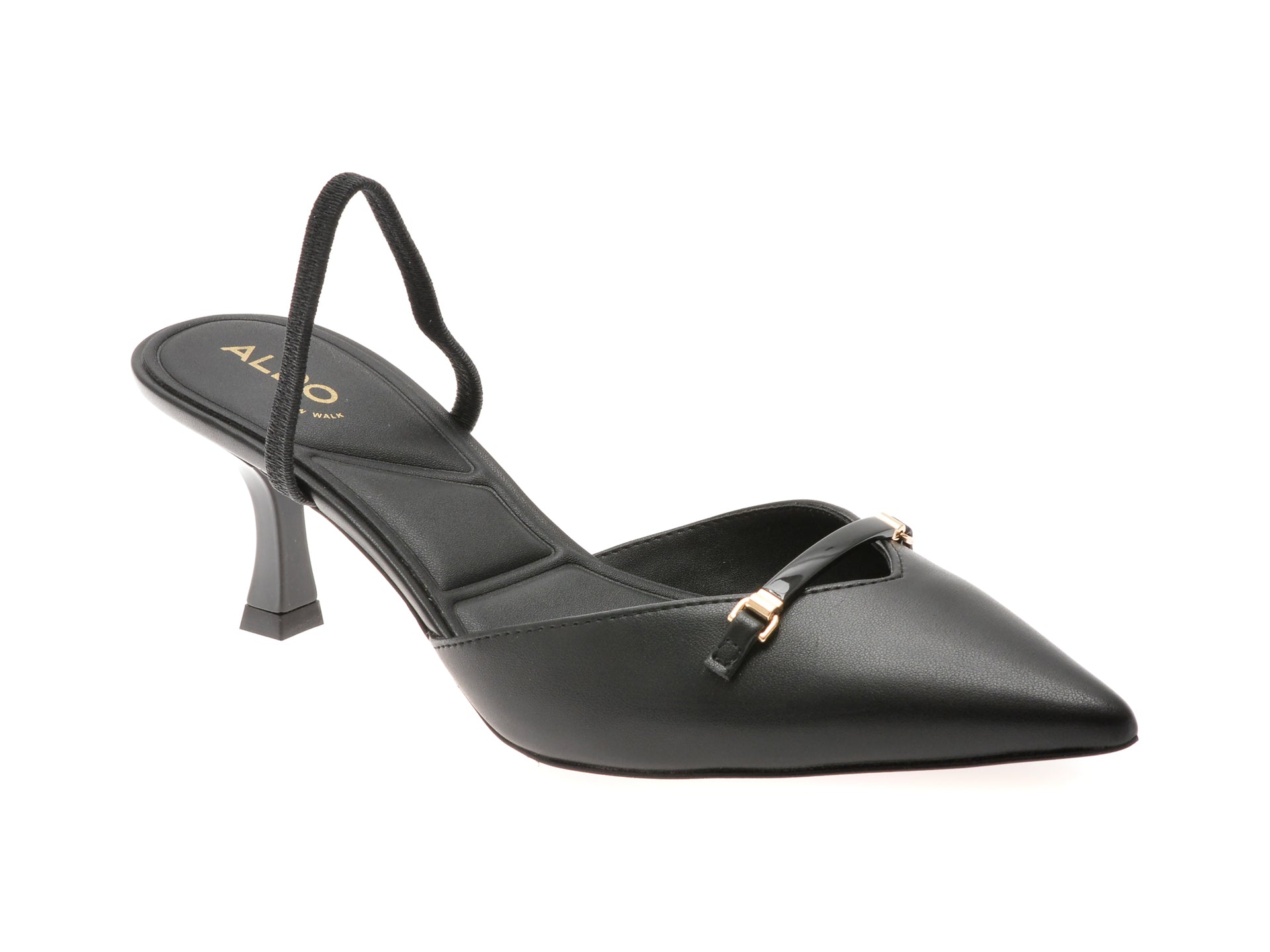 Pantofi eleganti ALDO negri, NAILAH 001, din piele ecologica