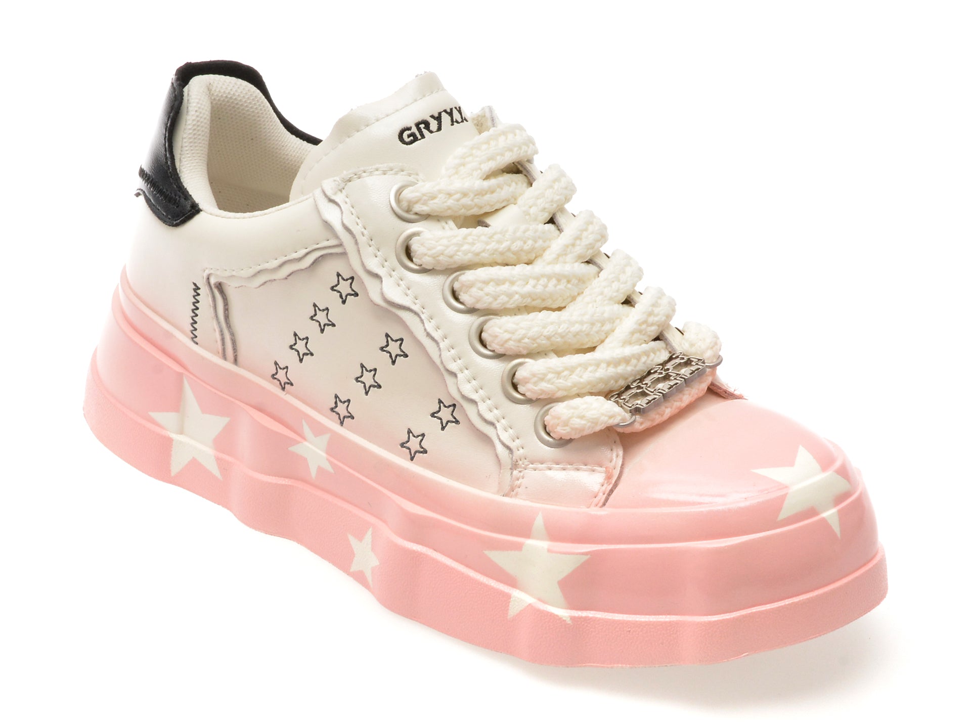 Pantofi sport GRYXX roz, 8063, din piele ecologica