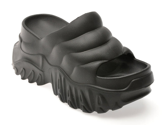 Papuci GRYXX negri, E246, din pvc