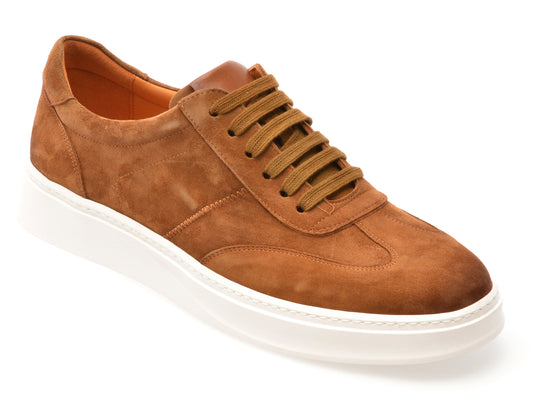 Pantofi sport EPICA maro, A316, din piele intoarsa