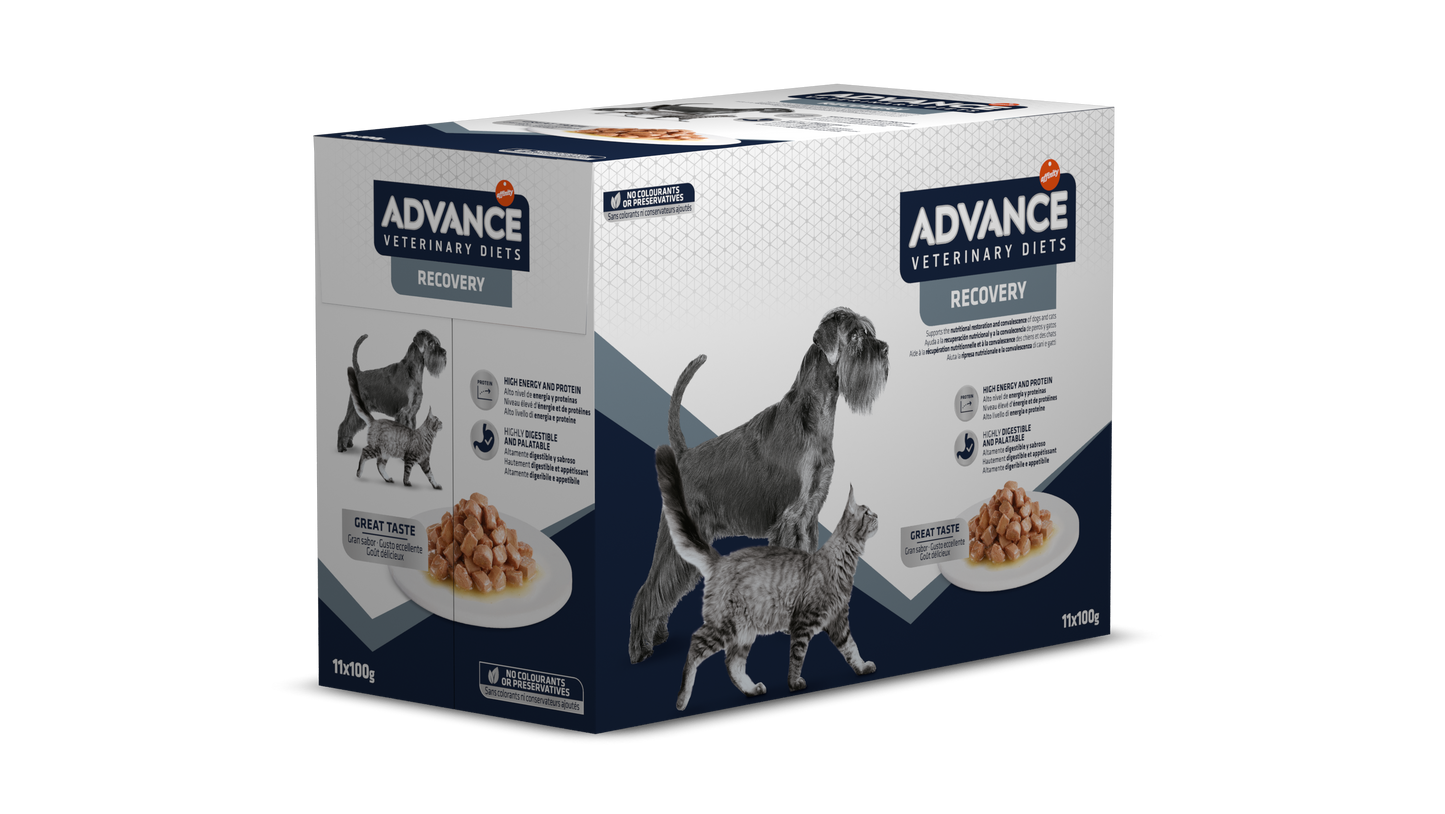 Advance Veterinary Diets Dog & Cat Recovery, 11x100 g