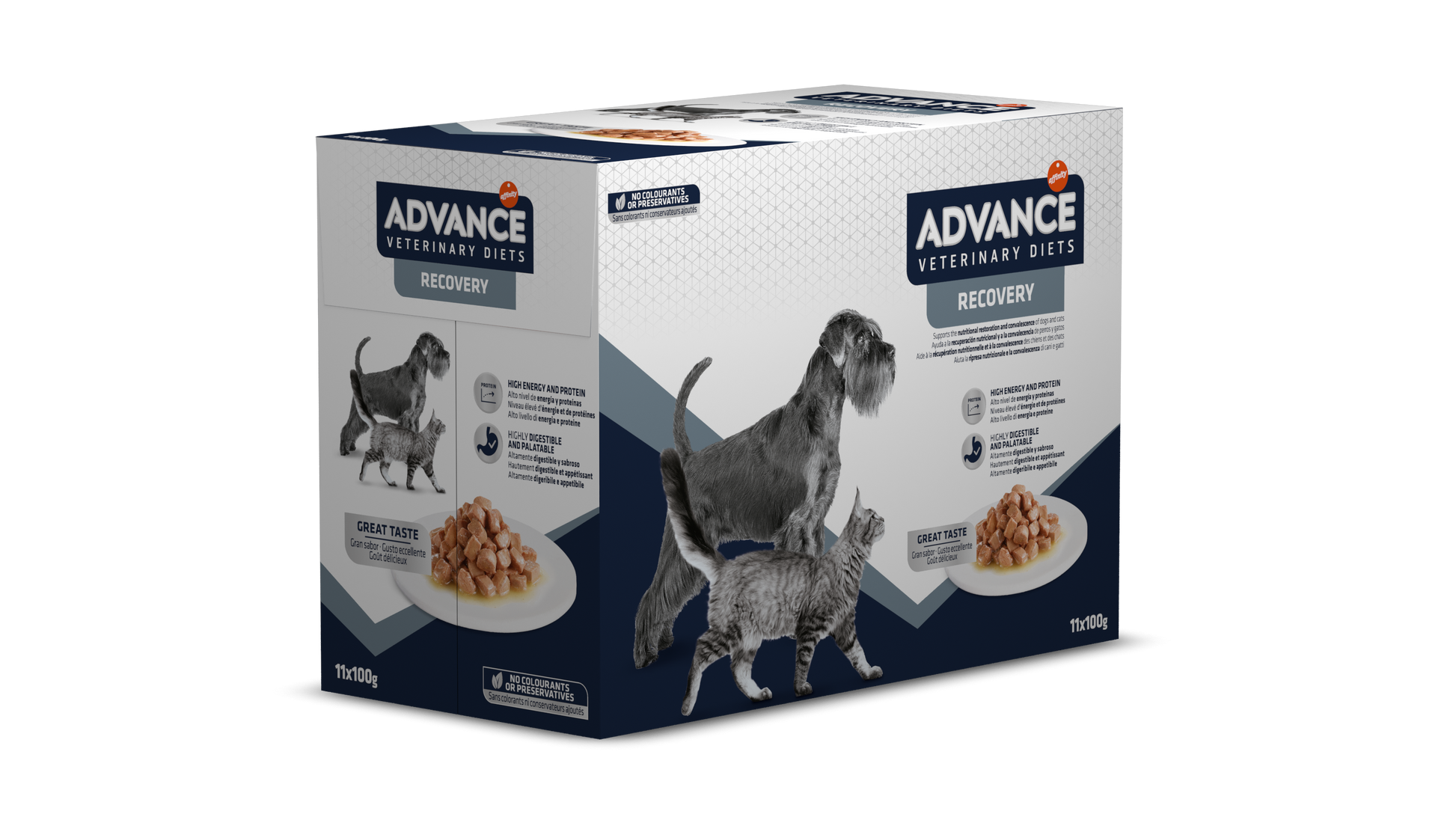Advance Veterinary Diets Dog & Cat Recovery, 11x100 g