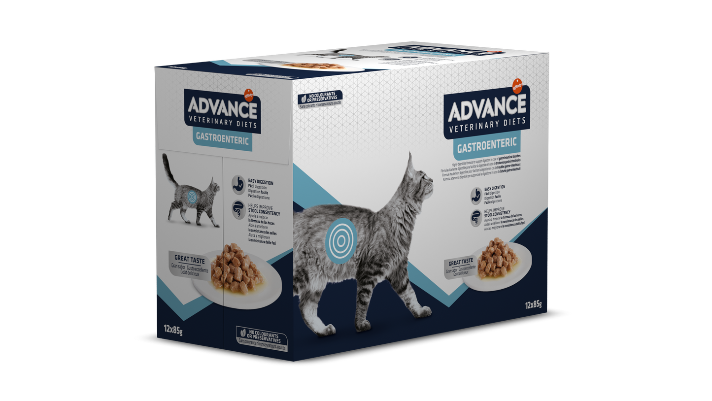 Advance Veterinary Diets Cat Gastrointestinal Sensitive, 12x85 g