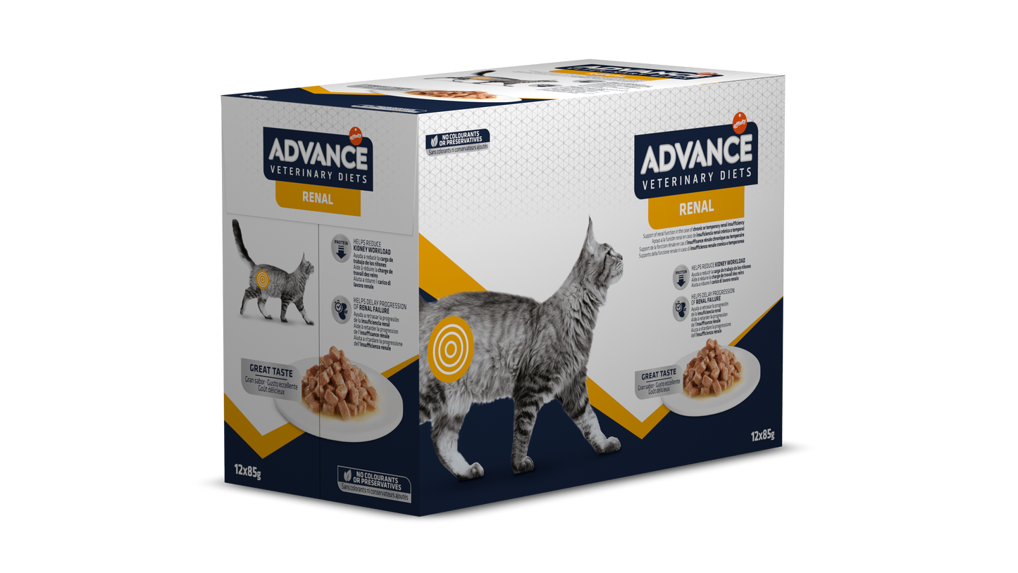 Advance Veterinary Diets Cat Insuficienta Renala, 12x85 g