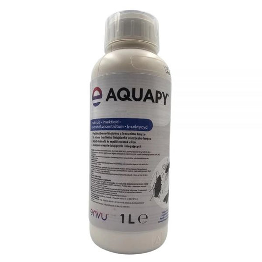 Aqua Py EW 165 1L solutie insecticid anti plosnite de pat capuse gandaci de bucatarie furnici muste viespi