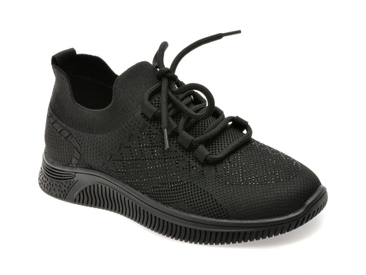 Pantofi sport FLAVIA PASSINI negri, 1006, din material textil