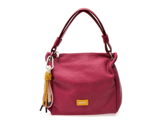Geanta GRYXX fucsia, 2420287, din piele ecologica