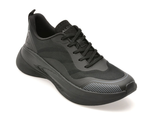 Pantofi sport ALDO negri, PILLOWSTEP 001, din material textil
