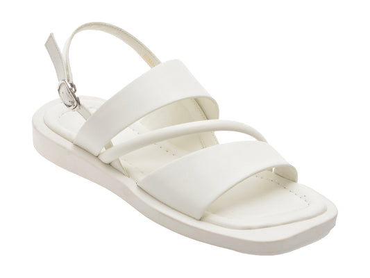 Sandale FLAVIA PASSINI albe, V1503, din piele naturala