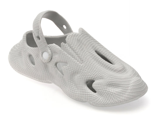 Papuci GRYXX gri, YD1001, din pvc