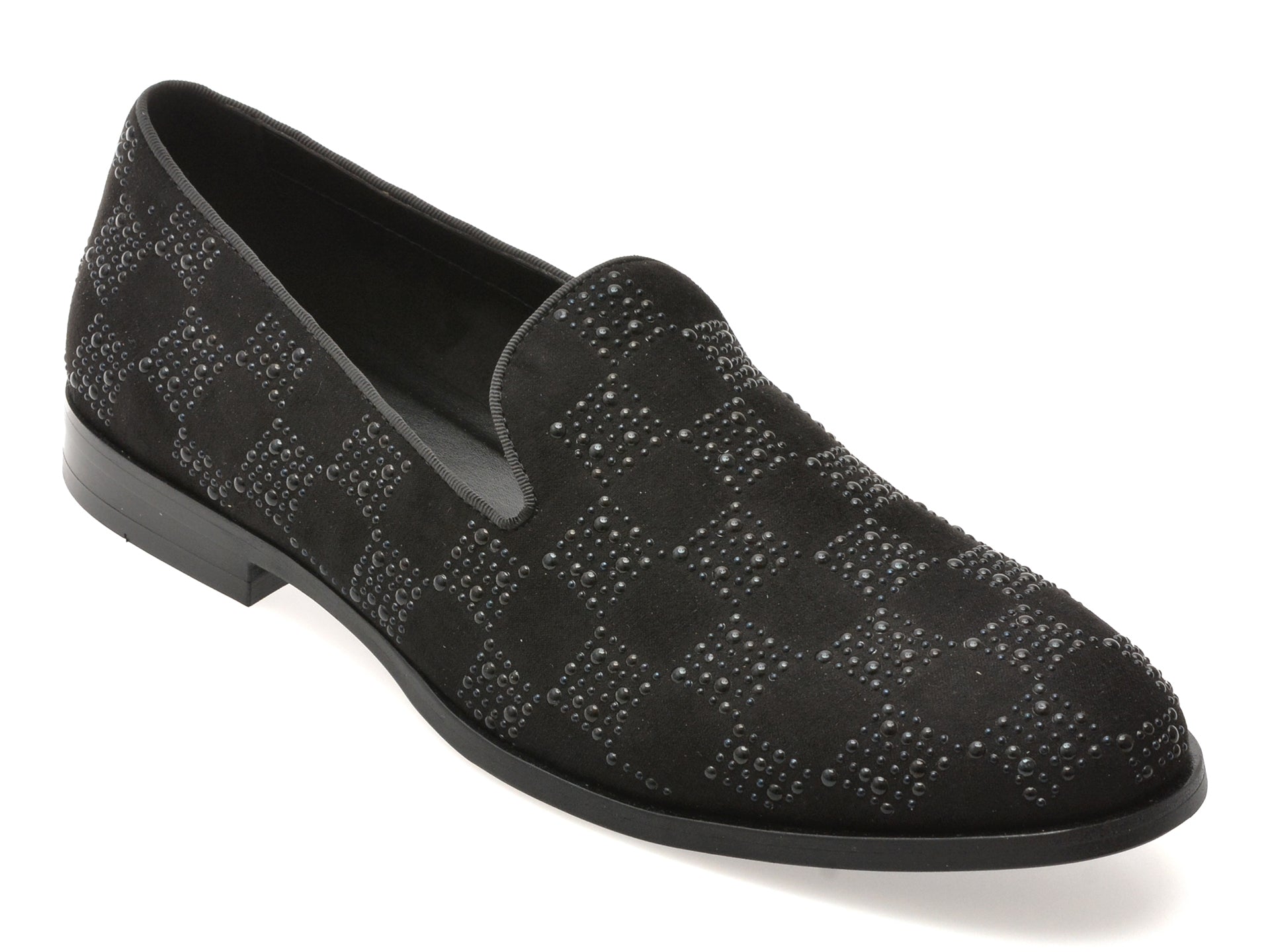Pantofi ALDO negri, CASINO 009, din material textil