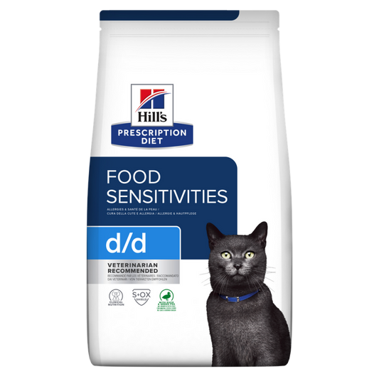 Hill's Prescription Diet Feline D/D Duck and Pea, 1.5 kg