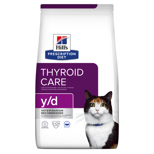 Hill's Prescription Diet Feline y/d Thyroid Care, 1.5 kg