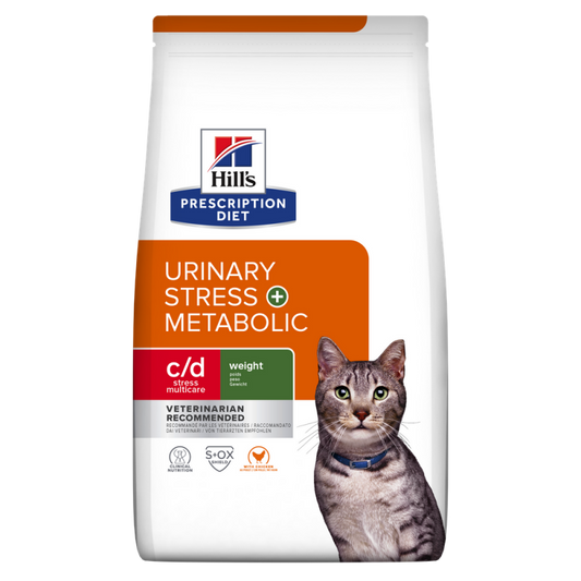 Hill's Prescription Diet Feline C/D Stress plus Metabolic, 3 kg