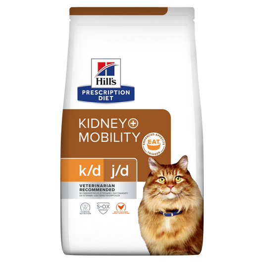 Hill's Prescription Diet Feline K/D + Mobility, 3 kg