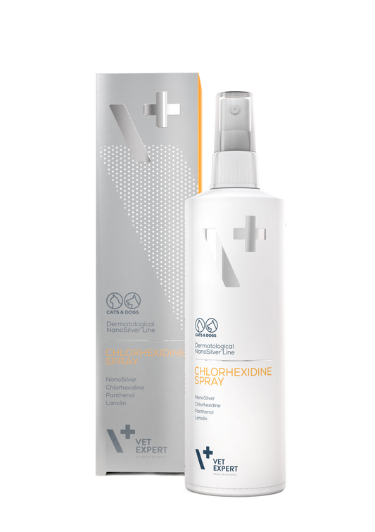 Spray Nanosilver VetExpert Clorhexidina 4%, 100 ml