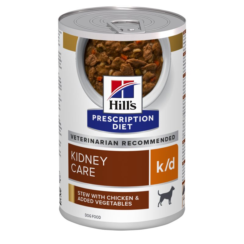 Hill's Prescription Diet Canine K/D Chicken and Vegetable Stew, 354 g