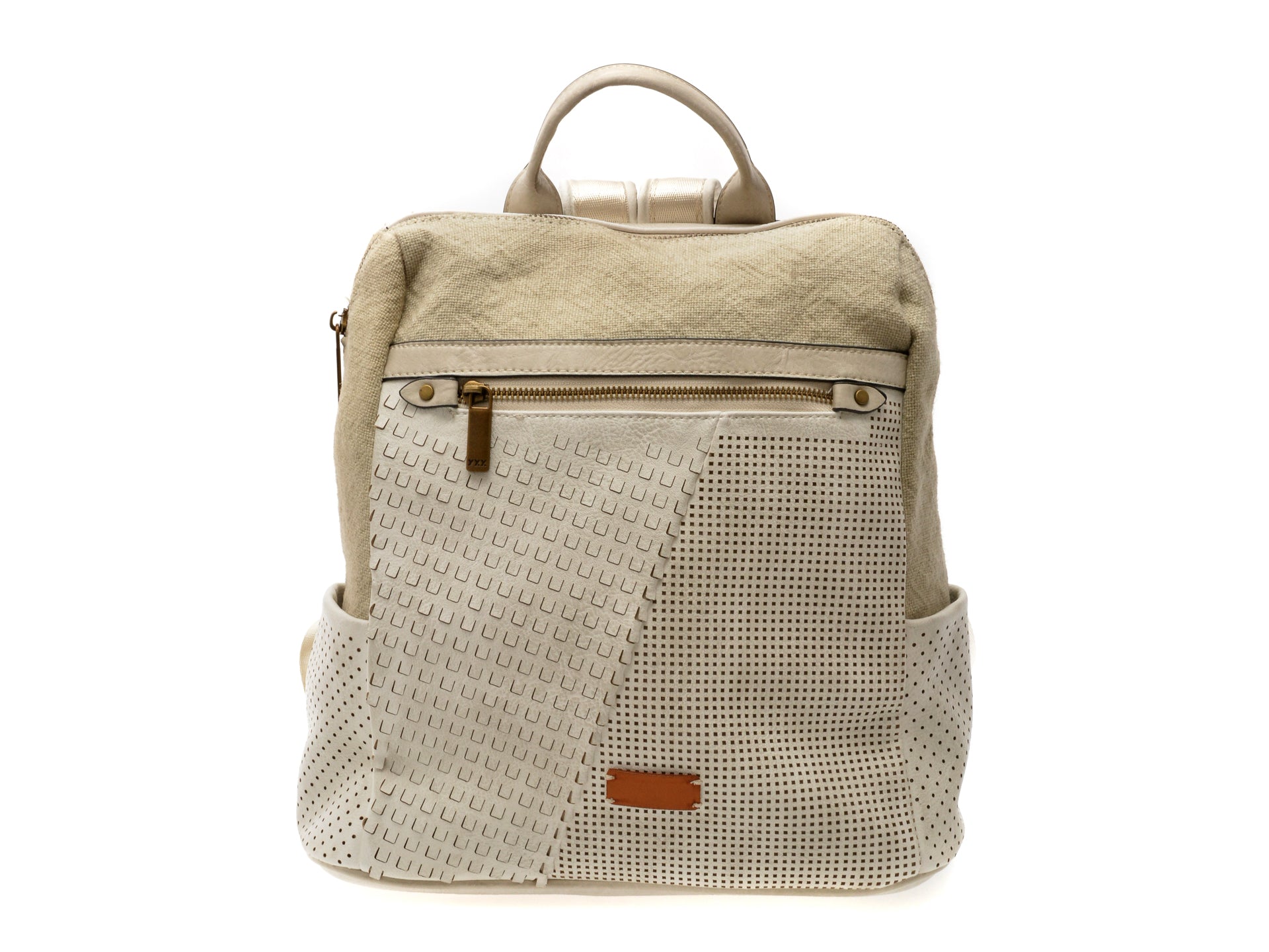 Rucsac GRYXX gri, 1593, din piele ecologica