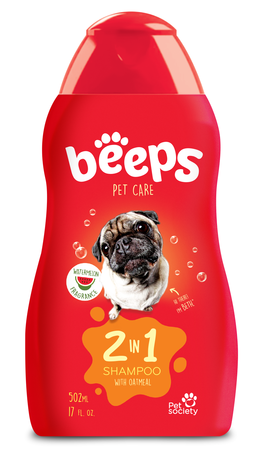 Sampon 2 in 1, beeps, 502 ml