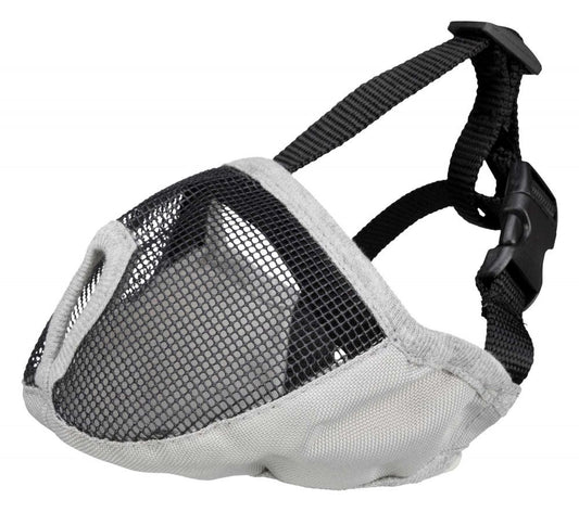 Botniță pentru Câini cu Bot Scurt (Turtit) S-M Gri 40 cm 17627