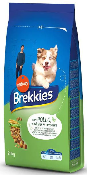 Brekkies Dog Excel Complet, Pui, Legume & Cereale, 20 kg