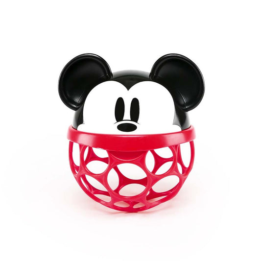 Minge, Bright Starts, Mickey Mouse, Oball, Pentru activitati, 10.7 x 9.1 x 11.4 cm, 0 luni+, Rosu