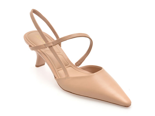 Pantofi eleganti ALDO nude, CORDELA 270, din piele naturala