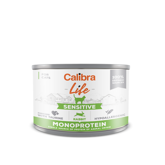 Calibra Cat Life Sensitive Rabbit, 200 g