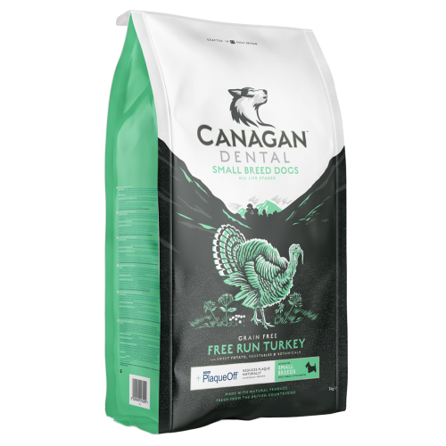 Canagan Dog Grain Free Dental Small Breeds, Curcan, 2 kg